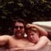 John & Michael in hot tub, Encinitas 1991