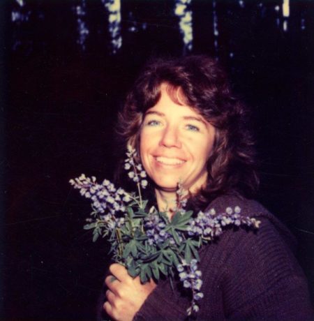 Nancy in Yellowstone, 1982